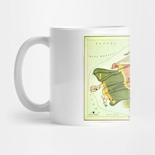 Virgo the Virgin, from Urania's Mirror, Vintage Signs of the Zodiac Mug